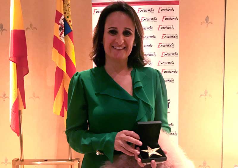 Silvia Oliete, premiada con la Estrella de Oro a la Excelencia Profesional